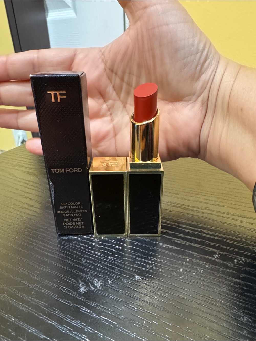 Tom Ford Lipstick 50 Adored — Rich Rose Pink